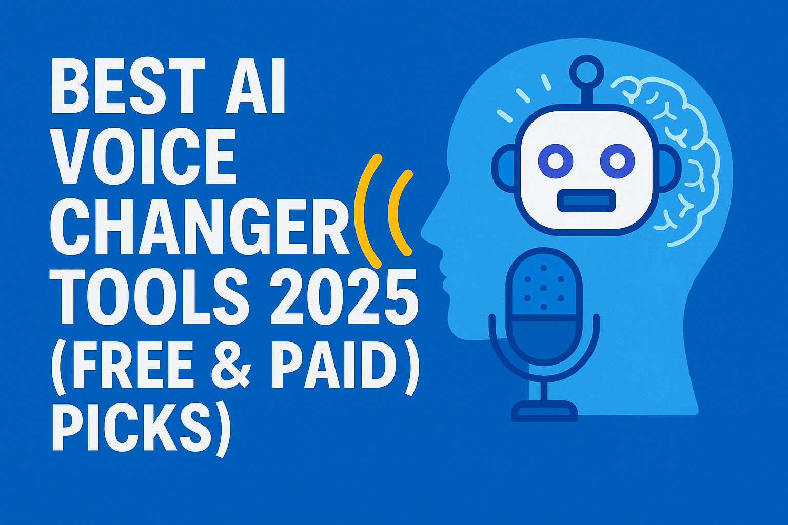 Best AI Voice Changer Tools 2025