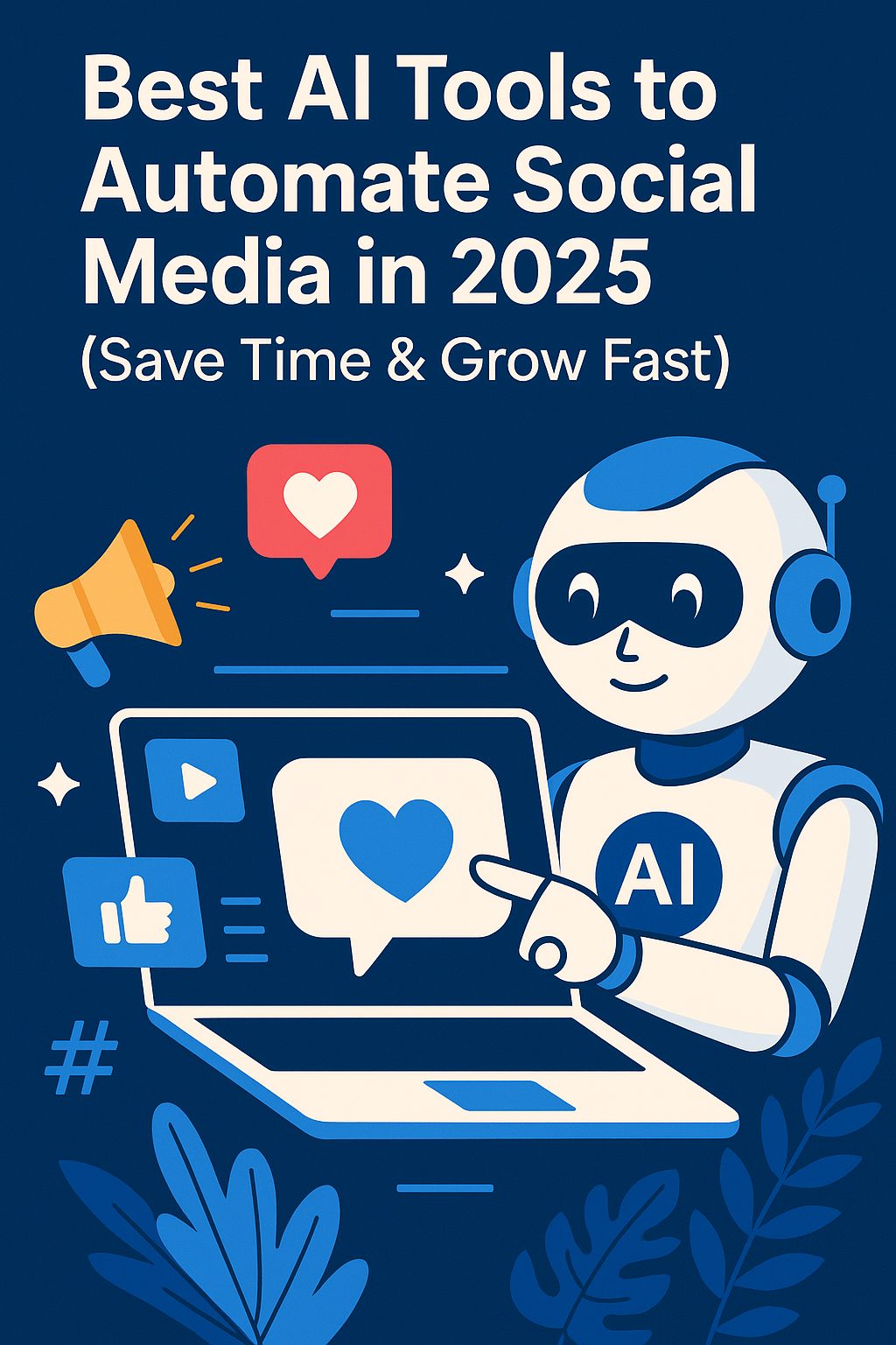 AI tools to automate social media in 2025